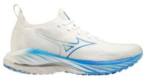 mizuno wave neo wind running schuh weis blau women