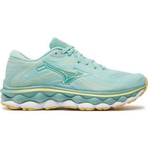 Laufschuhe Mizuno Wave Sky 7 J1GD2302 Türkisfarben