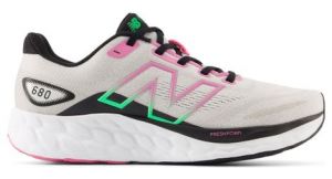 laufschuhe new balance fresh foam 680 v8 grau rosa damen