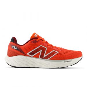 New Balance Herren Fresh Foam X 880v14 in Rot/Weiß, Synthetic, Größe 44.5