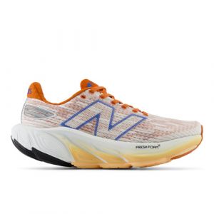 New Balance Damen Fresh Foam X Balos in Weiß/Orange/Blau, Synthetic, Größe 36.5