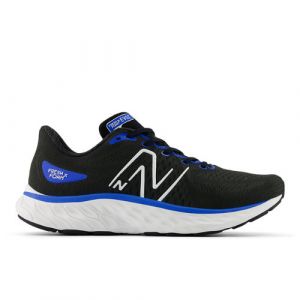 New Balance Herren Fresh Foam X EVOZ v3 in Schwarz/Blau, Textile, Größe 47.5