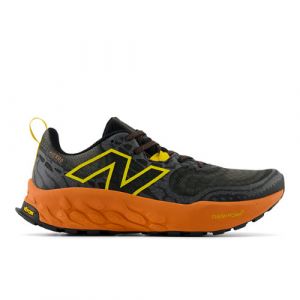 New Balance Herren Fresh Foam X Hierro v8 in Schwarz/Orange, Synthetic, Größe 47Â.5