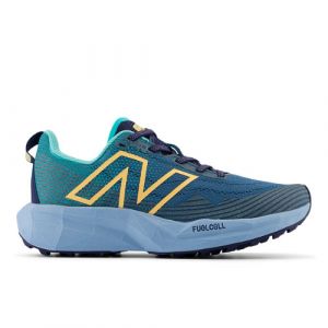 New Balance Damen FuelCell Venym in Blau/Grün/Orange, Synthetic, Größe 40.5