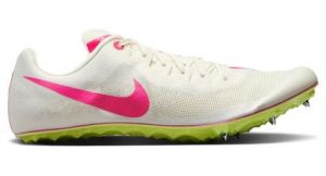 nike zoom ja fly 4 leichtathletikschuh weis rosa gelb