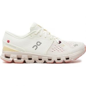 Laufschuhe On Cloud X 4 3WE30071217 Écru