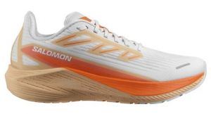 salomon aero blaze 2 weis orange damen laufschuhe