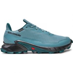 Laufschuhe Salomon Alphacross 5 Gore-Tex L47595000 Grau