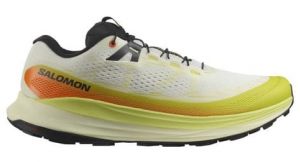 salomon ultra glide 2 trailrunning schuh weis gelb