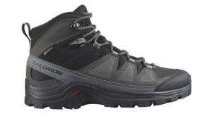 salomon quest rove gtx wanderschuhe schwarz   grau damen