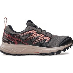 Laufschuhe Salomon Wander Gore-Tex L47291400 Schwarz