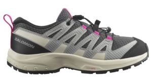 salomon xa pro 3d v8 kinder trailrunning schuhegrau pink