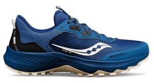 saucony aura tr gtx trailrunning schuhe blau damen