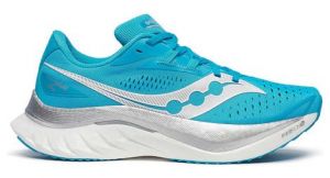 saucony endorphin speed 4 laufschuh blau silber damen