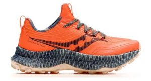 saucony endorphin trail campfire campfire orange blau damen trailrunning schuhe