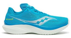 saucony kinvara 15 blau weis damen running schuhe