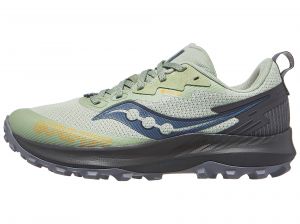 Saucony Peregrine 14 Damen Laufschuh Sage/Carbon