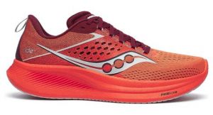 saucony ride 17 running schuh rot herren