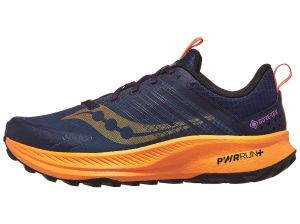 Saucony Ride TR2 GTX Herren Laufschuh Navy/Peel