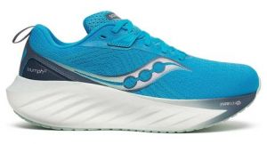 saucony triumph 22 blau weis damen laufschuhe