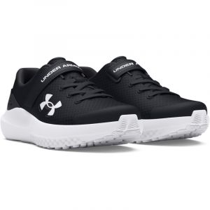 UNDER ARMOUR Surge 4 AC Laufschuhe Jungen 001 - black/anthracite/white 27.5