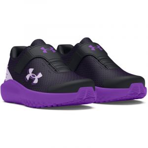 UNDER ARMOUR Surge 4 AC Laufschuhe Mädchen 002 - black/lavish/salt purple 26