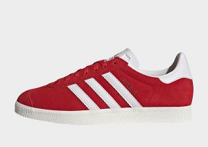 adidas Gazelle Schuh, Better Scarlet / Cloud White / Core White