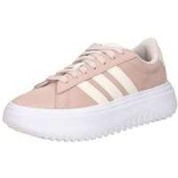 adidas Grand Court Platform Suede Damen rosa|rosa|rosa|rosa