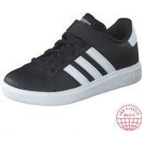 adidas Grand Court 2.0 EL K Sneaker Mädchen|Jungen schwarz|schwarz|schwarz|schwarz