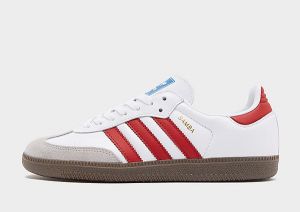 adidas Originals Samba OG, White / Better Scarlet / Gum 5