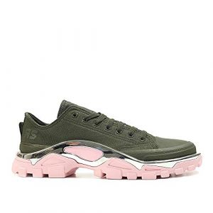 adidas by RAF Simons Detroit Runner (Oliv/rosa/Silber) EU 44 / US 10