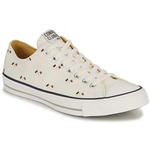 Converse Chuck Taylor All Star Clubhouse Sneaker Herren Weiss/Multicolor - 43 - Sneaker Low Shoes