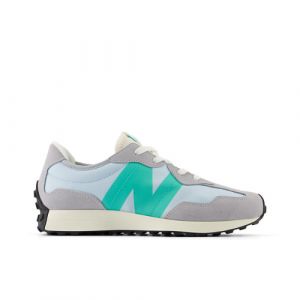 New Balance Kinder 327 in Grau/Grün