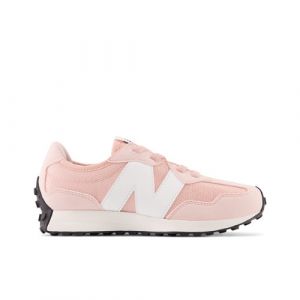 New Balance Kinder 327 Bungee Lace in Rosa/Weiß