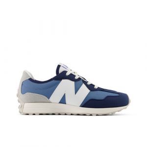 New Balance Kinder 327 in Blau/Grau