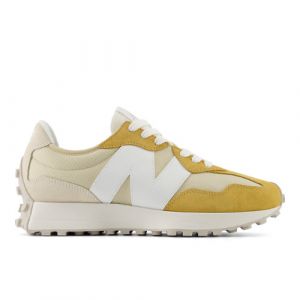 New Balance Unisex 327 in Beige/Braun, Suede/Mesh, Größe 47.5