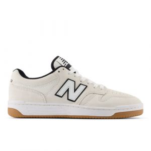 New Balance Unisex NB Numeric 480 in Weiß/Schwarz