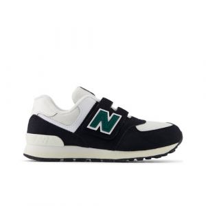 New Balance Kinder 574 HOOK & LOOP in Schwarz/Grün