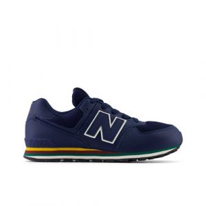 New Balance Kinder 574 in Blau/Gelb