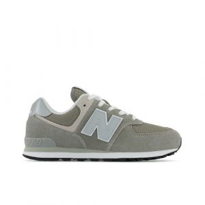 New Balance Kinder 574 Core in Grau/Weiß