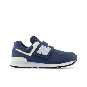 New Balance Kinder 574 HOOK & LOOP in Blau