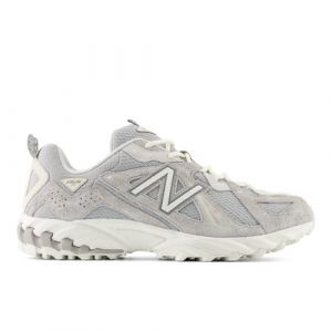 New Balance Herren 610v1 in Grau/Weiß/Braun, Suede/Mesh, Größe 38.5