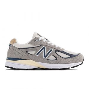 New Balance Unisex Made in USA 990v4 in Grau/Blau