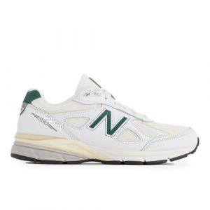 New Balance Unisex Made in USA 990v4 in Beige/Grün