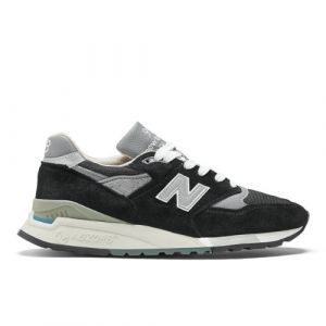 New Balance Unisex Made in USA 998 in Schwarz/Grau