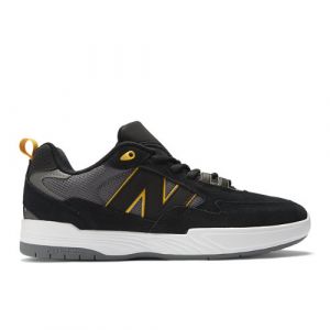 New Balance Herren NB Numeric Tiago Lemos 808 in Schwarz/Gelb, Suede/Mesh, Größe 45.5