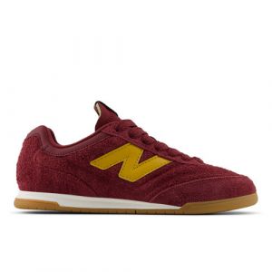 New Balance Unisex RC42 in Rot/Gelb, Suede/Mesh, Größe 40.5