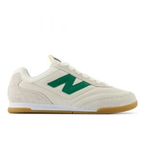 New Balance Unisex RC42 in Weiß/Grün, Suede/Mesh, Größe 46.5