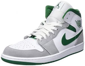 Nike AIR Jordan 1 MID SE DC7294 103 Bianco Verde Grigio Bianco Grigio Verde/41