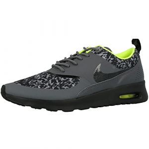 Nike Air Max Thea Print 599408-006 Damen Laufschuhe Training Grau (Dark Grey/Black-Volt) 39